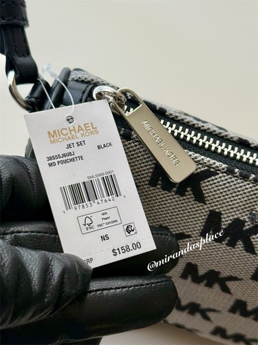 NWT MICHAEL KORS JET SET MD POUCHETTE SHOULDER BAG PICK-A-COLOR - Picture 39 of 61