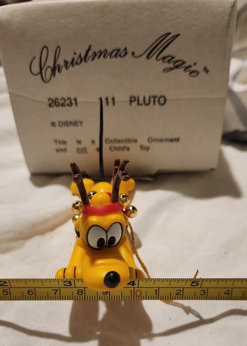 Disney Pluto Christmas Ornament #111 New Open Box - Picture 3 of 3