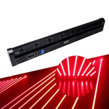 DMX 6/8/9 Eyes RED LED Projector Stage Moving Head Beam Scan Laser Light Bar NEW