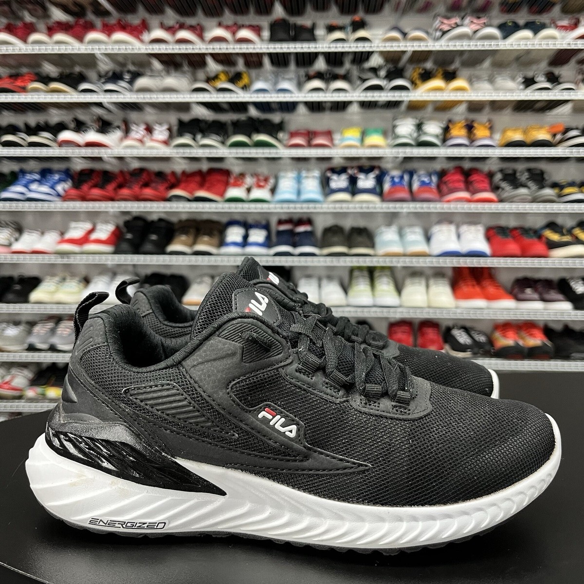 Fila Trazoros New Fila Running Shoes FILA Trazoros Energized Black