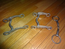 Metal Horse Bridles with Ring -- Set of 2