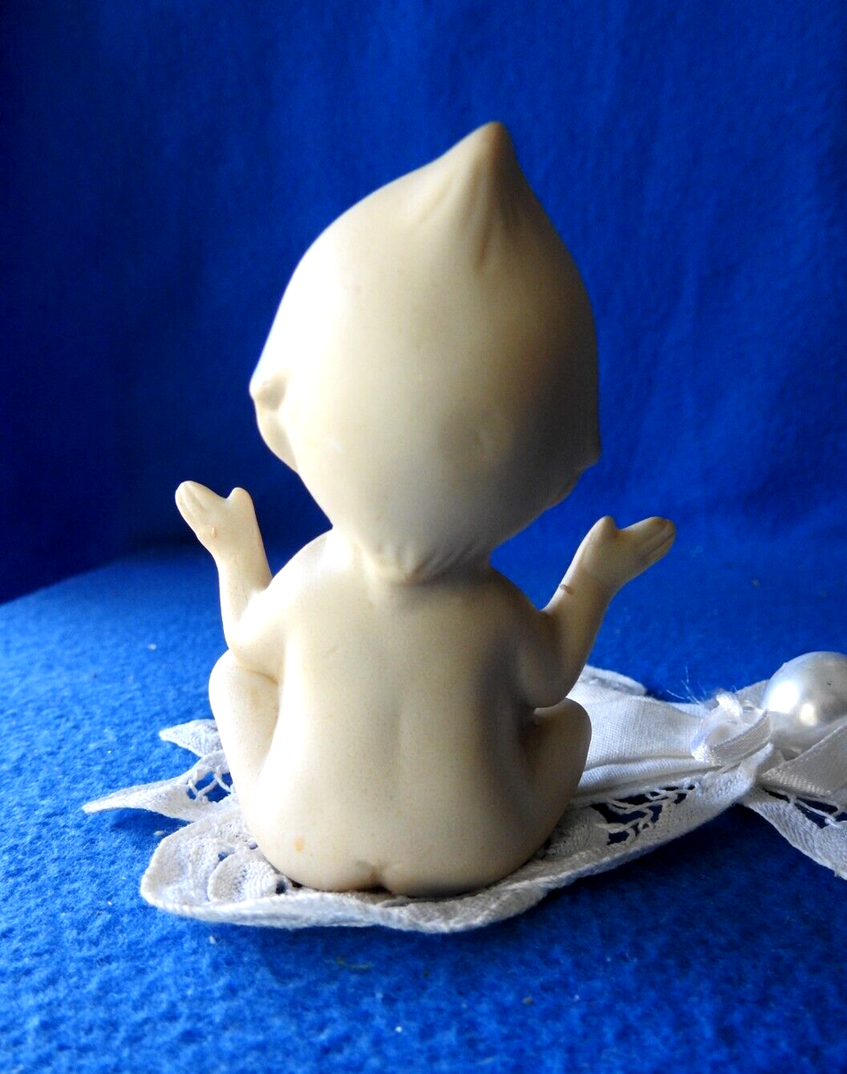 Vintage Lego Japan Kewpie Babies Bisque Porcelain Figurine 3 1/4