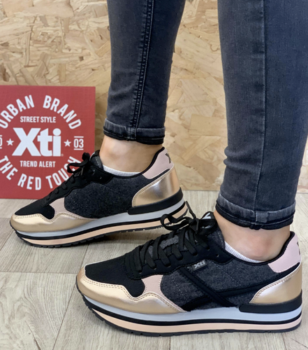 xti white lightweight trainers