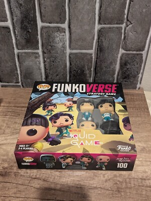 Funko Pop! Funkoverse Strategy Game Squid Game 100 Netflix 4-pack