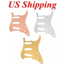 KAISH Aluminum/Brass/Copper Pickguard Shield Plate Grounding Shield for Strat