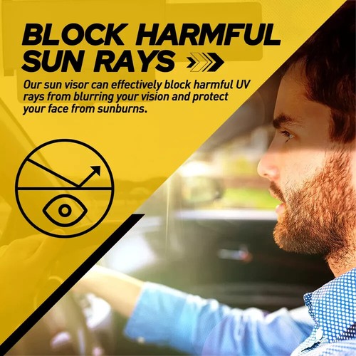 Car Visor Sunshade Extender Universal And Anti Glare Sun Visor for All Cars - Picture 5 of 8