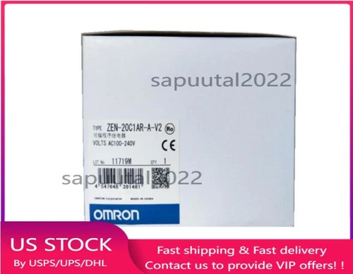 1PC New Omron ZEN-20C1AR-A-V2 Programmable Relay ZEN20C1ARAV2 Fast Shipping