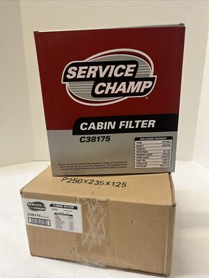 Service Champ Cabin filter C38175 box of 3