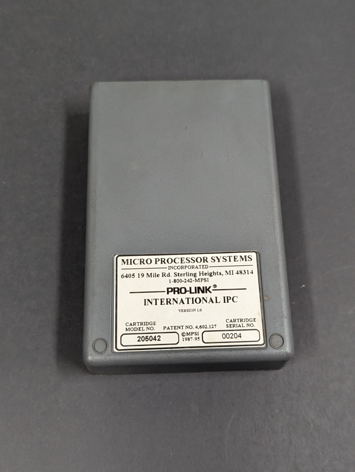 Nexiq Pro-Link 205042 International IPC Engines Cartridge Ver 1 | eBay