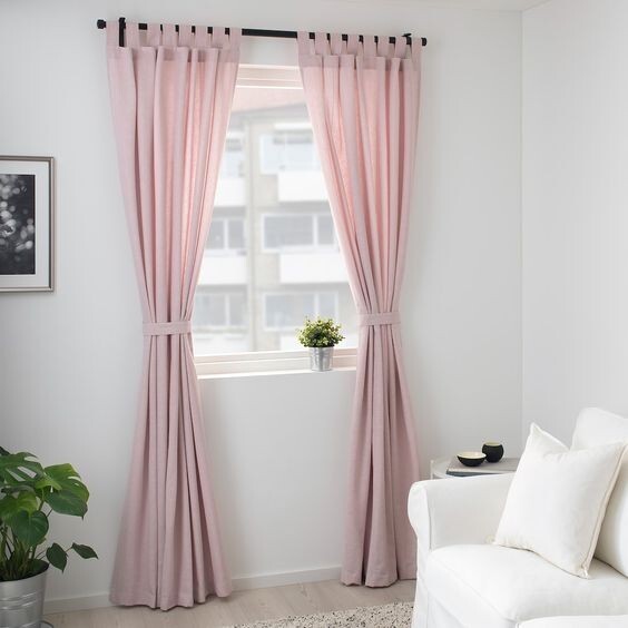 NWT Ikea LENDA curtains * 55x118 