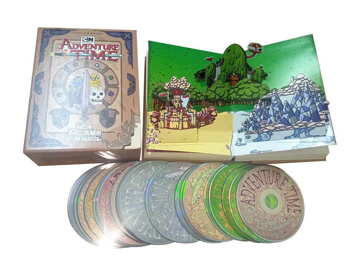Adventure Time: The Complete Series (DVD 22-Disc Box Set) + Book