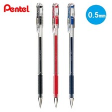 Pentel Hybrid EK105 Gel Ink Ballpoint Pen 0.5mm Choose from 3 colors