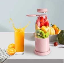 Compact and Powerful: 6-Blade Electric Juicer for On-the-Go Nutrition