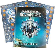 Warhammer Underworlds Deathgorge Rulebook and Tokens New Games Workshop Book
