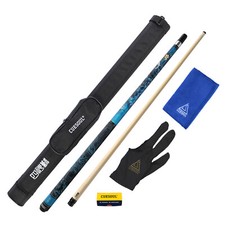 CUESOUL Mythological Symbols 58inches 19oz Pool Cue Stick,13mm Tip-The Tortoise