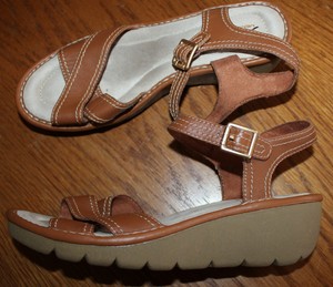 skechers leather sandals