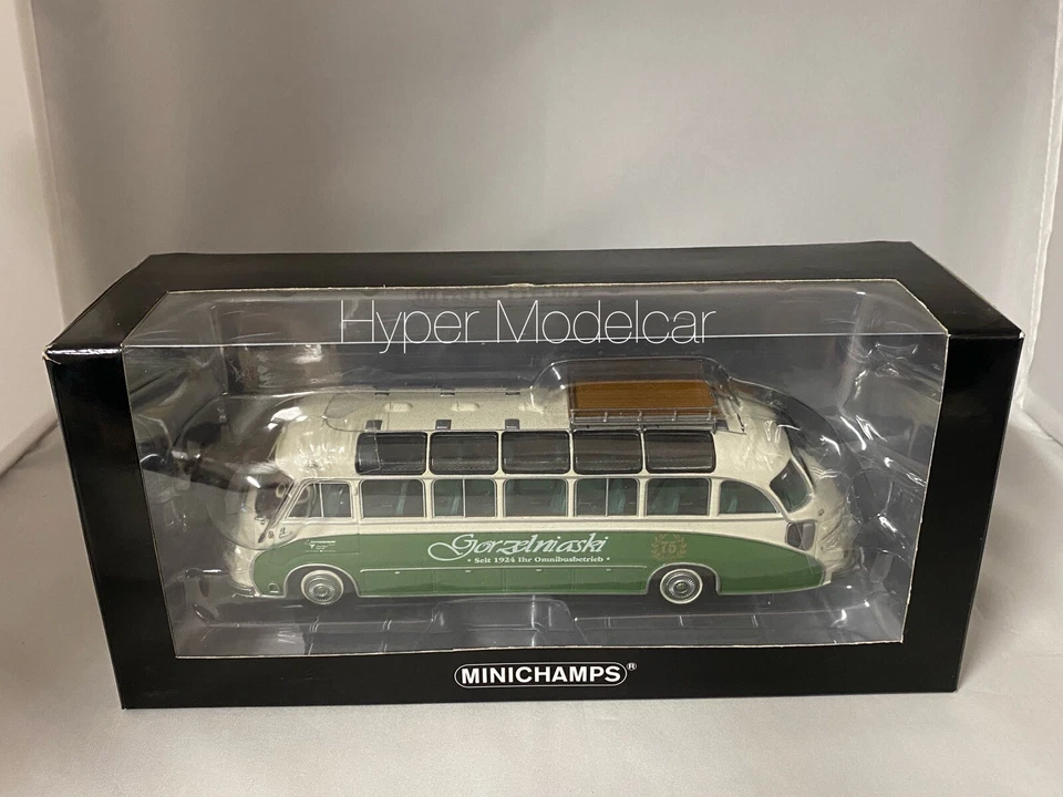 MINICHAMPS 1/43 SETRA S8 AUTOBUS 1951 GORZELNIASKI ART.439030084 - Immagine 4 di 4