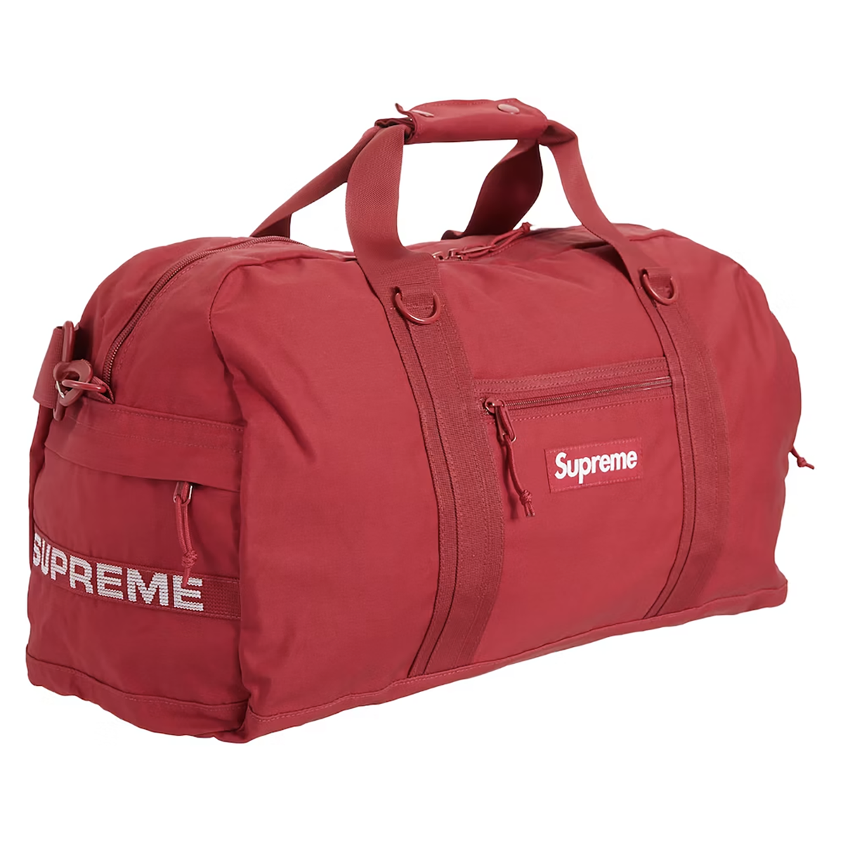 Supreme SS23 Military Field Duffle Bag Red | eBay