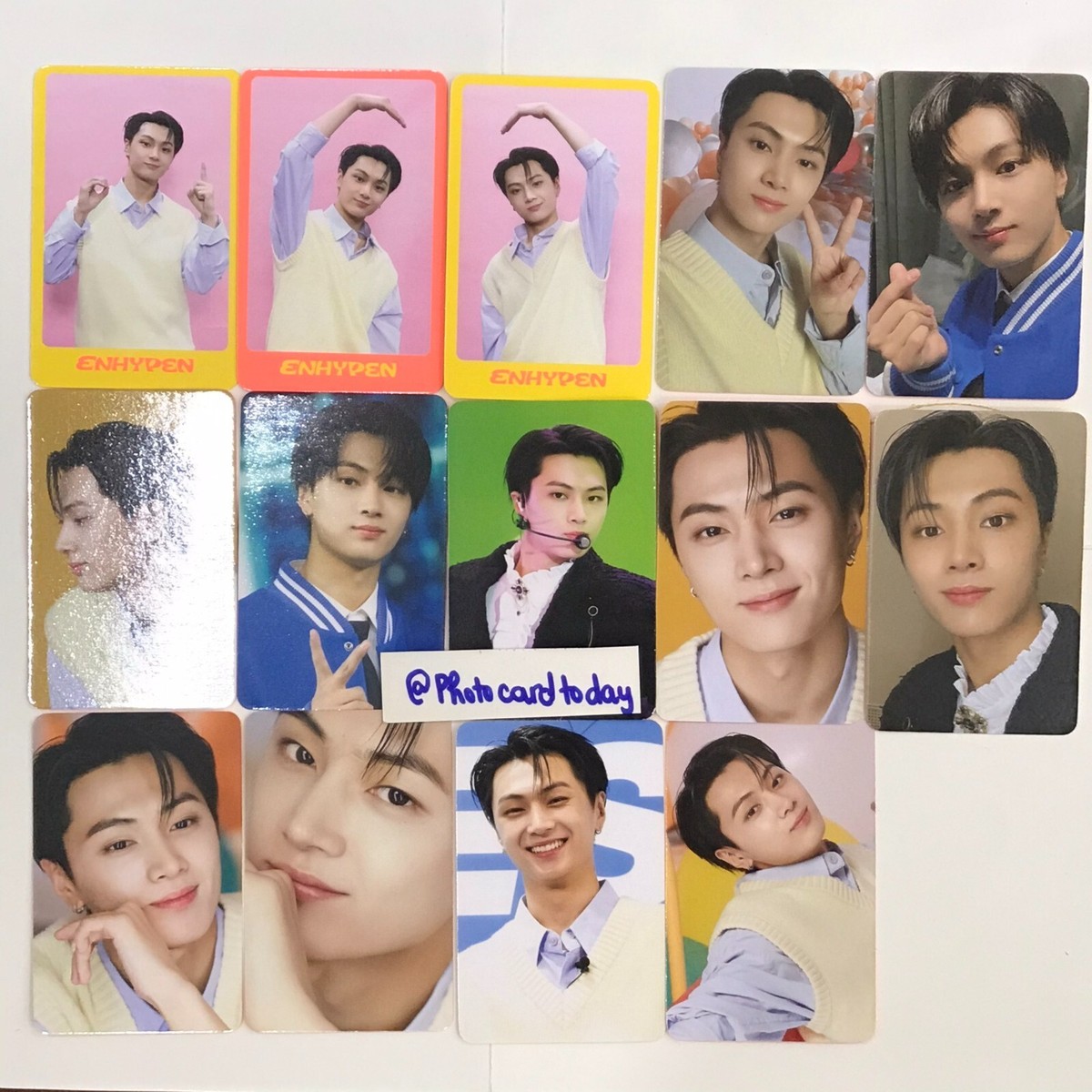 ENHYPEN DICON トレカ　14枚コンプセット ENHYPEN dicon 雑誌トレカ 全員14枚コンプセット1 - メルカリ