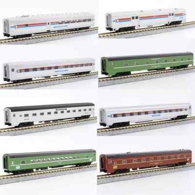 Kato N Scale New 2025 Amtrak Rainbow Era Coaches Car Set