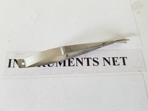 SuperCut Noyes Iris Scissors 4.5" Curved Ophthalmic Surgical Scissors - Picture 2 of 2