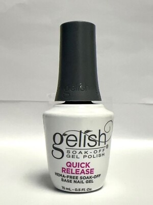 Gelish Hema-Free Soak off Quick Release Gel Base Coat 0.5oz | eBay