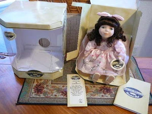 Collectible Memories Genuine Porcelain Doll, Musical. Beautiful