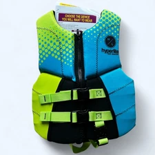 Hyperlite Child Life Vest, Fits Child 33-35 lbs, Blue