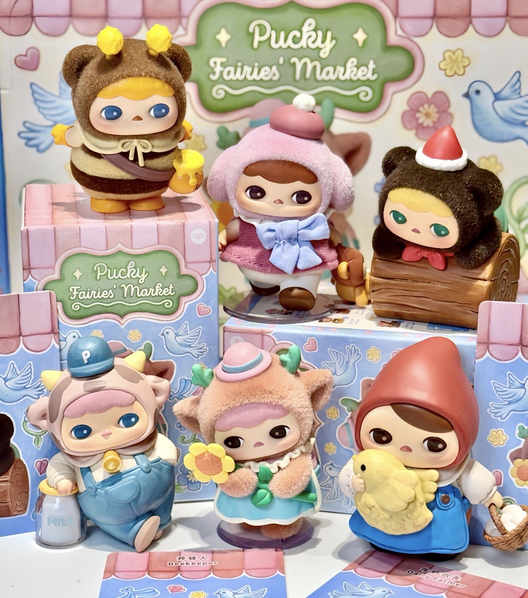 PUCKY FAIRIES' MARKET SERIES FIGURES HOT CUTE TOY GIFT