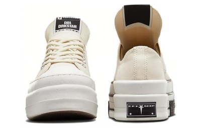 Size 9 - Rick Owens x Converse DRKSHDW DBL DRKSTAR Chuck 70 Low