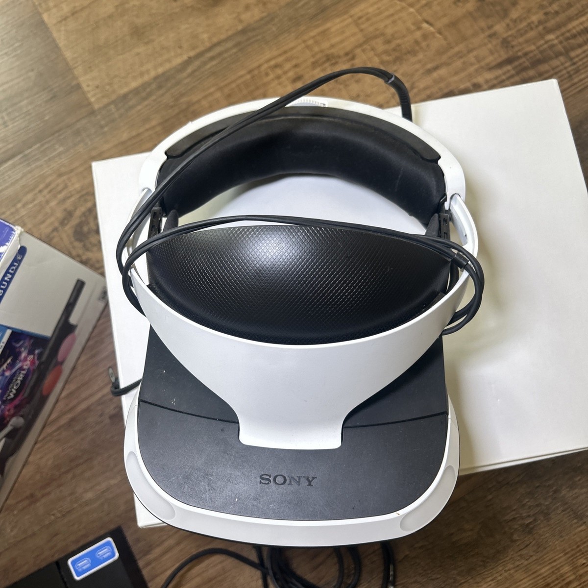 Sony PlayStation VR Launch Bundle w/ Headset, & Chords - No game