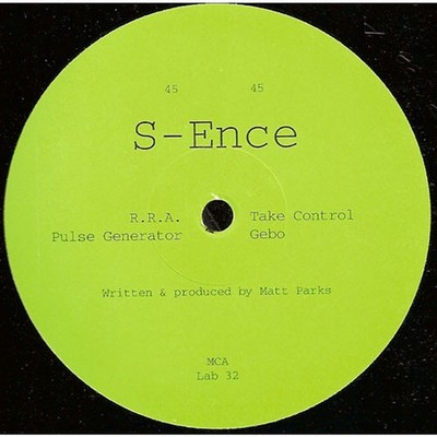 S-Ence - Untitled (Vinyl 12'' - 1993 - DE - Original)