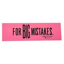 Huge 6.75 for Big Mistakes. Colorful Rubber Pencil Erasers. Rectangular Shape...