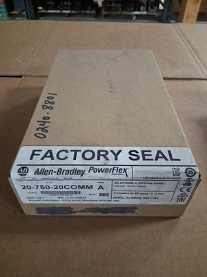 Allen-Bradley Communication Carrier Card 20-750-20COMM Series A 14 VDC