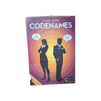 Codenames Party Game, Genuine Czech Games Edition, New Sealed