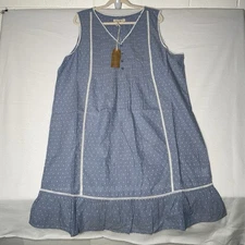 Beacan Cove Sleeveless Dress Nightgown Pj XL Women’s Cottagecore Granny