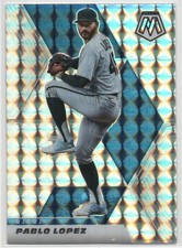 Pablo Lopez 2021 Panini Mosaic Mosaic #199  Miami Marlins