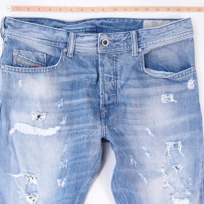Herren Jeans Diesel BUSTER 084CM Slim Tapered Blau W33 W34 L30