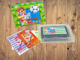 [NOS] Kunio-kun no Nekketsu Soccer League Famicom NES Technos 1993 Unused Japan