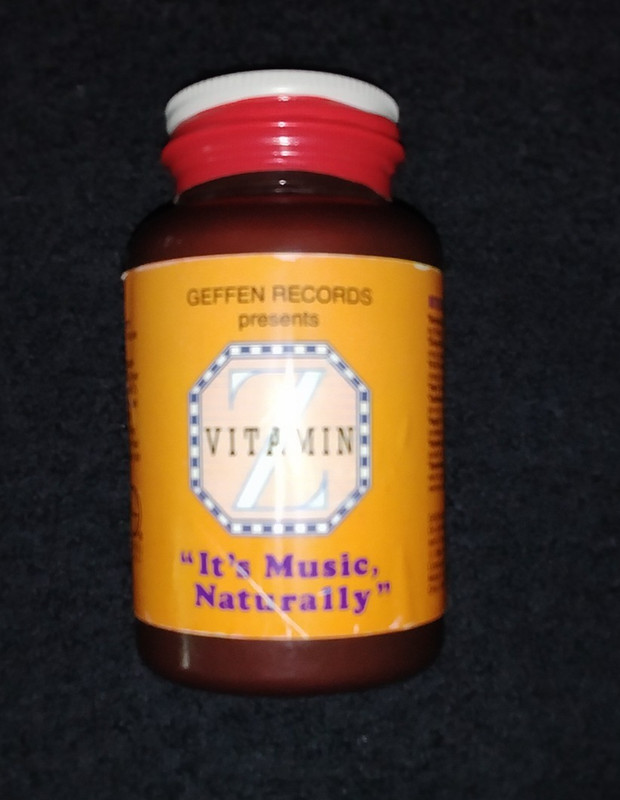 VITAMIN Z "it's music, naturally" GEFFEN RECORDS novelty item
