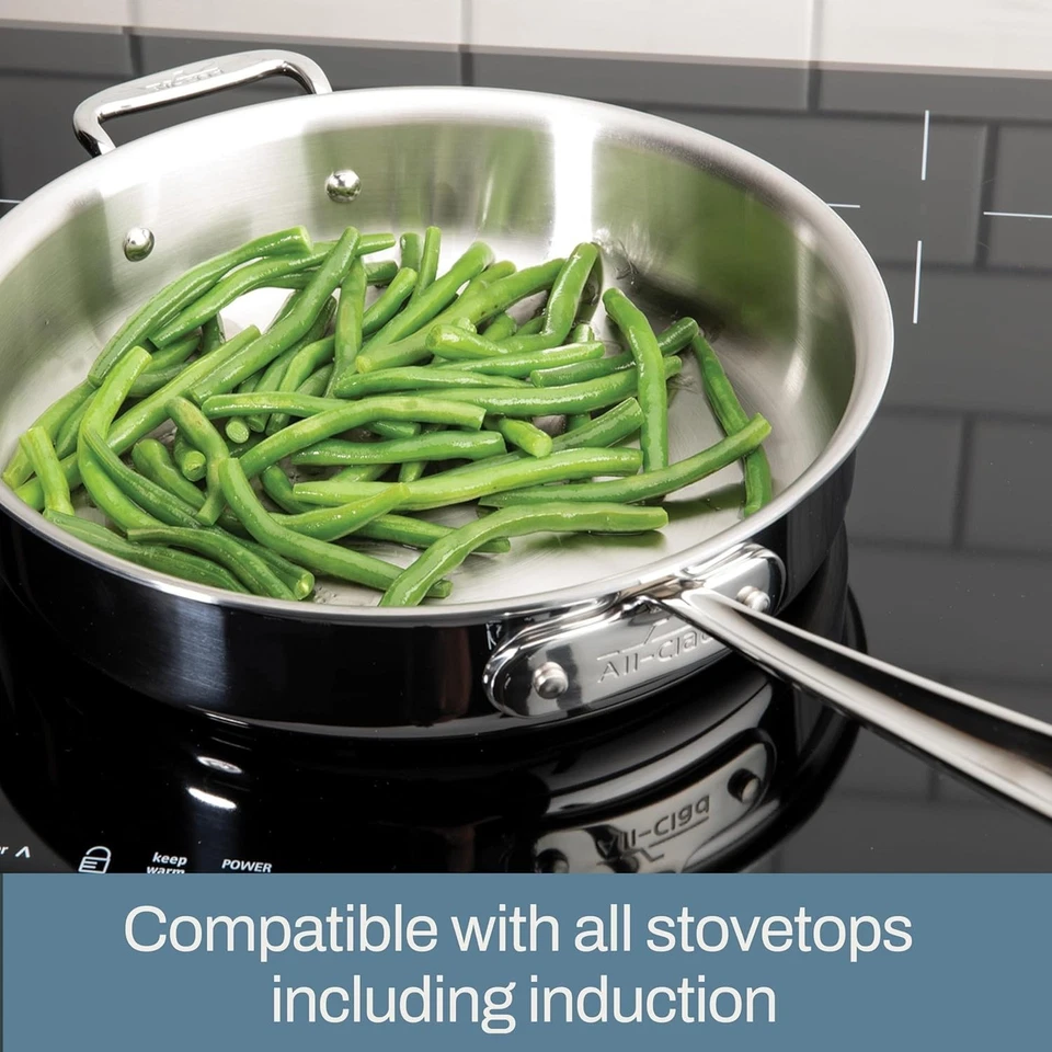 Utensilios de cocina All-Clad D5 cepillados de 5 capas de acero inoxidable (tu elección) Foto 3 de 4