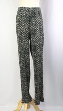 Authentic ISSEY MIYAKE Gray Pleats Pants 266 9318