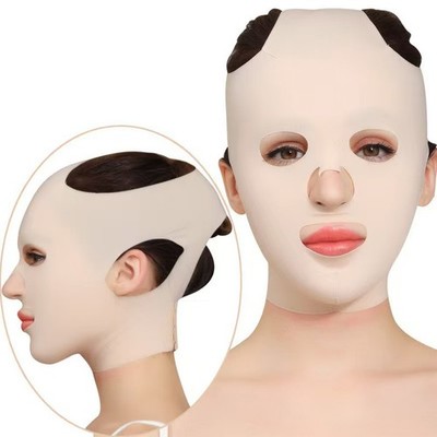 Frauen Kinnstraffungs-Gesichtsmaske Schlafen Gesichtsverbände Dauerhaft Heim