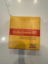 Kodachrome 40 Super 8 Color Movie Film Type A Cartridge 50 KMA464 Expired 07/85