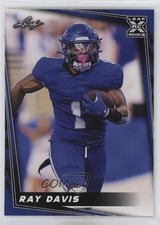 2024 Leaf Blue Ray Davis #58 0nr3