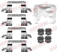 ZubehöRsatz Scheibenbremsbelag Quick Brake 109-0187 FüR Bmw 2Er Active Tourer X1