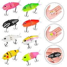 Dynamic 3D Printed Lures 60mm for Effective For Bass and Trout Fishing