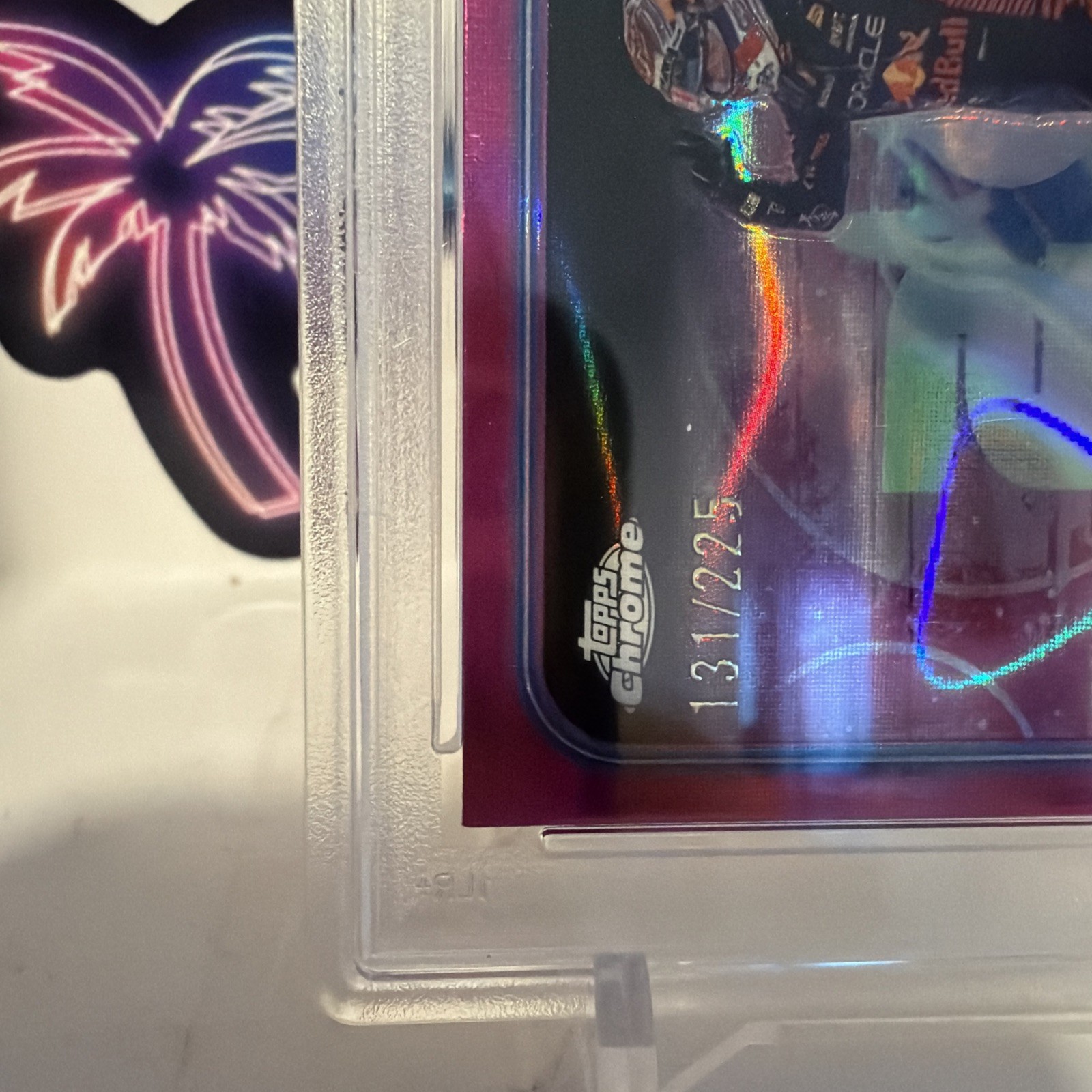 Topps Chrome Formula 1 Max Verstappen PSA 10 Slab Card Lot Sequential Refractor view 3