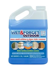 *CASE OF 4 TOTAL GALLONS* Wet & Forget 800128 Outdoor Cleaner Concentrate 1 Gal