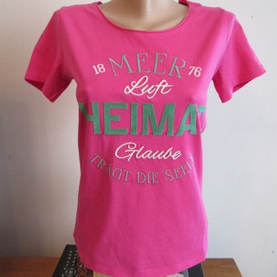 100% Adenauer Damen Shirt- kurzarm,  Gr:  S